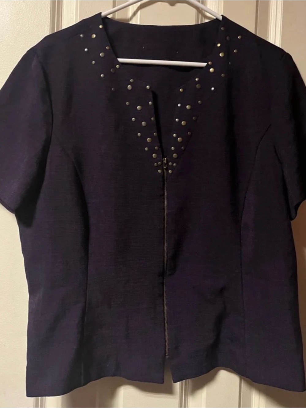 Vintage ~ Danny & Nicole ~ Women’s ~ Top ~ XL ~ Blouse ~ Size 18 ~ Short Sleeve